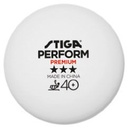 Table Tennis Ball - Stiga Perform Premium 40+ *** White