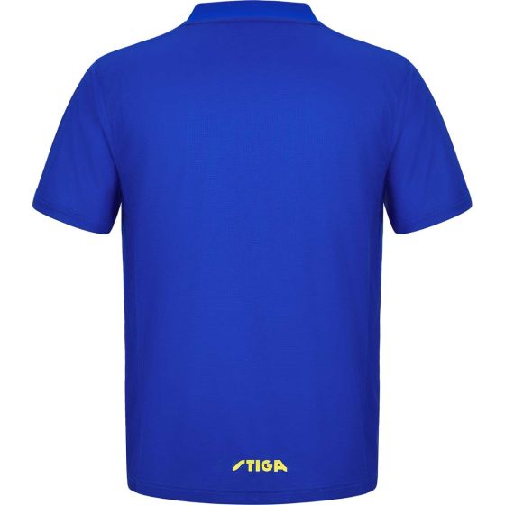 Sportswear - Stiga Shirt Neptune Blue/Yellow