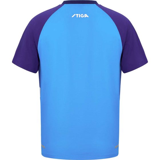 Sportswear - Stiga Shirt Pluton Light Blue/White