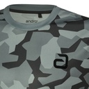 Andro T-Shirt Darcly Grey/Camouflage