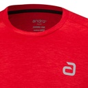 Andro T-Shirt Melange Alpha Chili Red