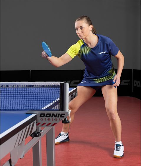 Donic Shirt Caliber Lady Navy/Lime