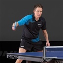 Donic Shirt Caliber Black/Cyan