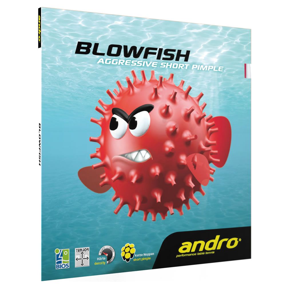 Table Tennis Rubber - Andro Blowfish