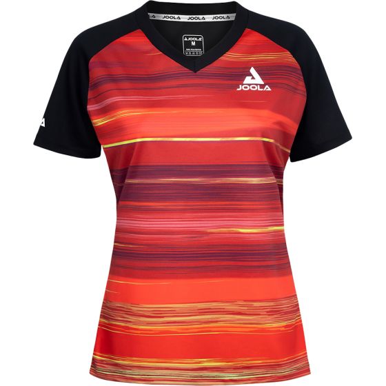Sportswear - Joola T-Shirt Solstice Lady Black/Red
