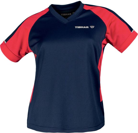 Sportswear - Tibhar Shirt Mundo Lady Navy/Red