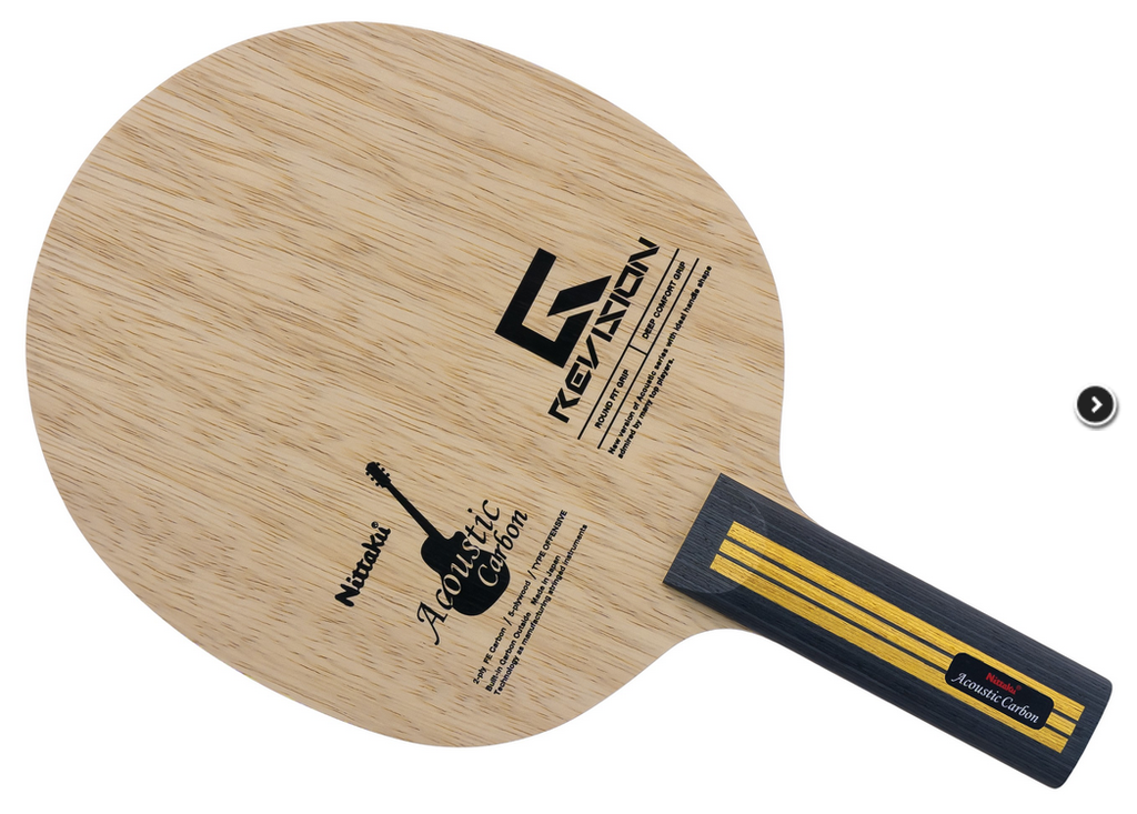Table Tennis Blade - Nittaku Acoustic Carbon G-Revision