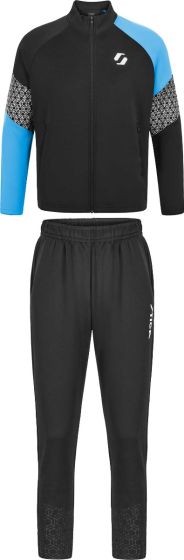 Sportswear - Stiga Tracksuits Mars Black/Blue