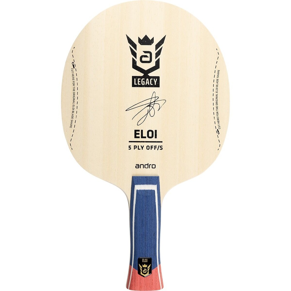 Andro Eloi Legacy OFF/S - Table Tennis Blade
