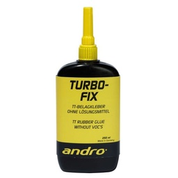 Table Tennis Glue - Andro Turbo Fix 250ml (25 sponges+ 1 clip)