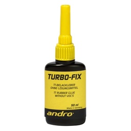 Table Tennis Glue - Andro Turbo Fix 90ml (15 sponges+ 1 clip)