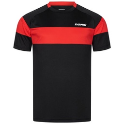 Sportswear - Donic T-Shirt Slate Black/Red