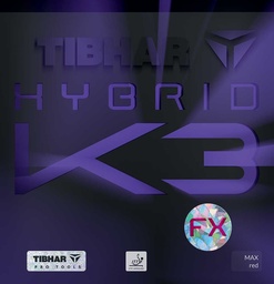 Table Tennis Rubber - Tibhar Hybrid K3 FX