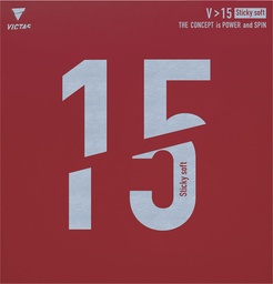 Table Tennis Rubber - Victas V>15 Sticky Soft