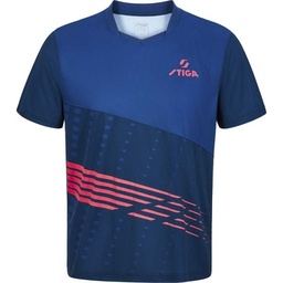 Sportswear - Stiga Shirt Neptune Dark Blue/Pink