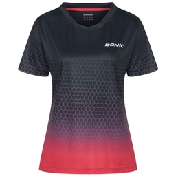 Sportswear - Donic Shirt Spider Lady Black/Pink