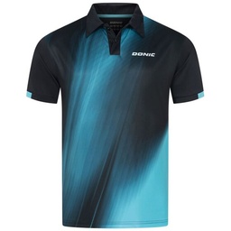 Sportswear - Donic Shirt Fire Black/Blue