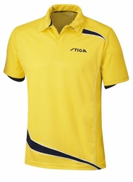 Sportswear - Stiga Shirt Discovery Yellow/Navy
