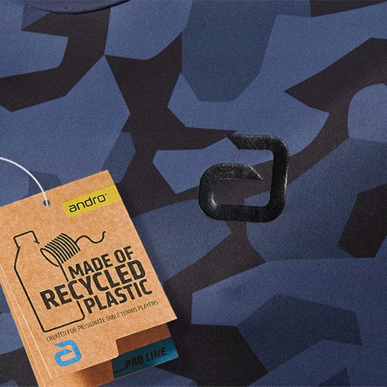 Andro T-Shirt Darcly Blue/Camouflage