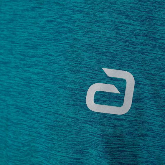 Andro T-Shirt Melange Alpha Green/Blue