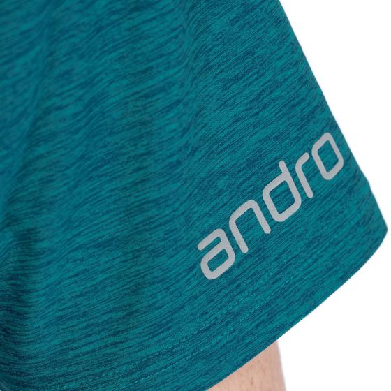 Andro T-Shirt Melange Alpha Green/Blue