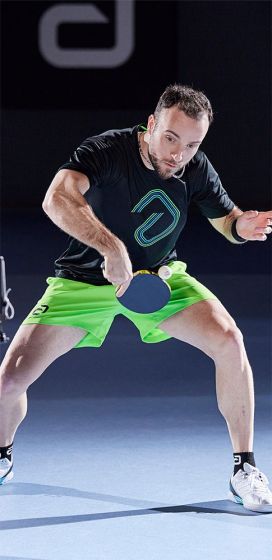 Sportswear - Andro T-Shirt Alpha-T Black/Green