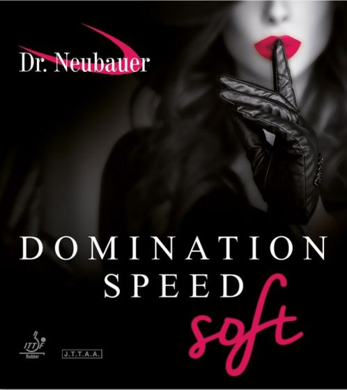 Table Tennis Rubber - Dr Neubauer Domination Speed Soft