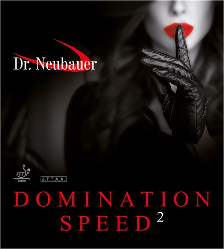 Table Tennis Rubber - Dr Neubauer Domination Speed 2