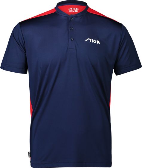 Sportswear - Stiga Shirt Club Navy/Red