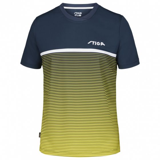 Sportswear - Stiga Shirt Lines Yellow