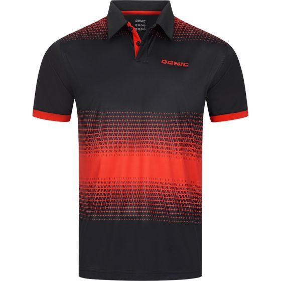 Sportswear - Donic Shirt Push Black/Red