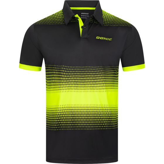 Sportswear - Donic Shirt Push Black/Yellow