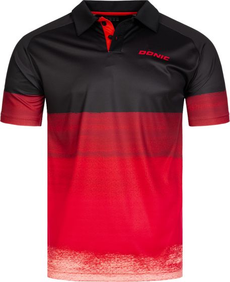 Sportswear - Donic Shirt Force Black/Red