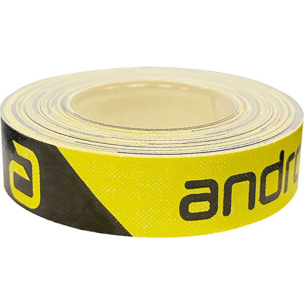 Table Tennis Tape - Andro Edge tape black/yellow(5m)