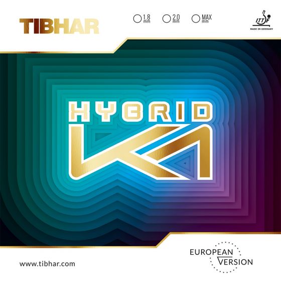 Table Tennis Rubber - Tibhar Hybrid K1 European Version