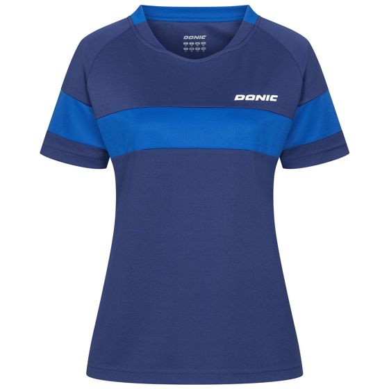 Sportswear - Donic Shirt Nitro Lady Navy/Blue