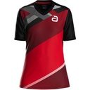 Sportswear - Andro Shirt Ataxa Women Black/Red