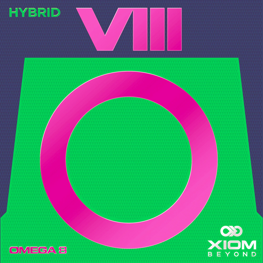 Table Tennis Rubber - Xiom Omega VIII Hybrid
