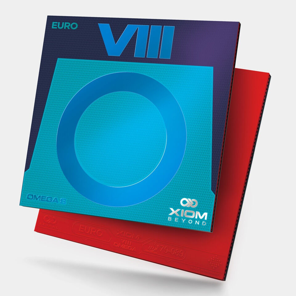 Table Tennis Rubber - Xiom Omega VIII Euro