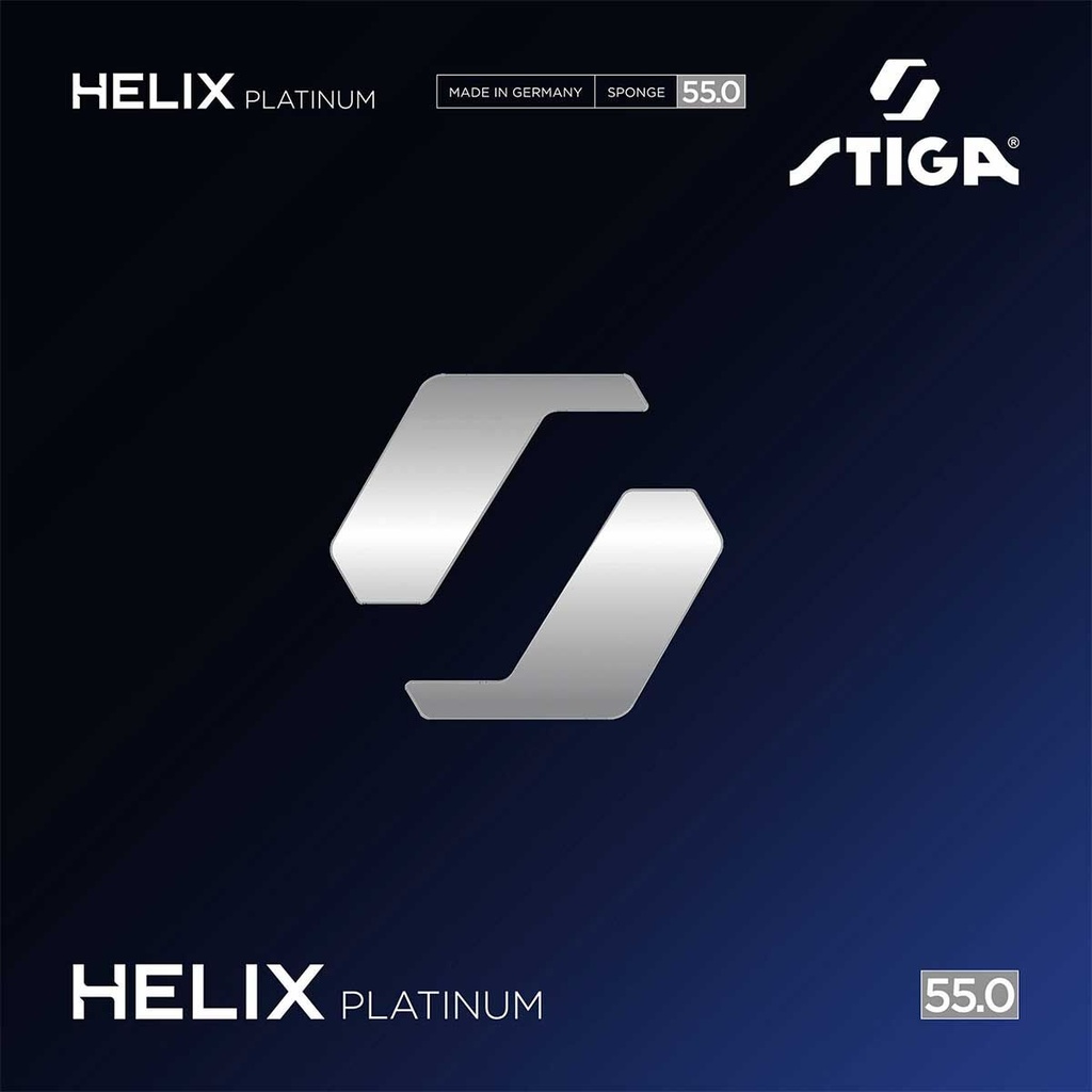 Table Tennis Rubber - Stiga Helix Platinum 55