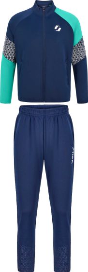 Sportswear - Stiga Tracksuits Mars Blue/Green