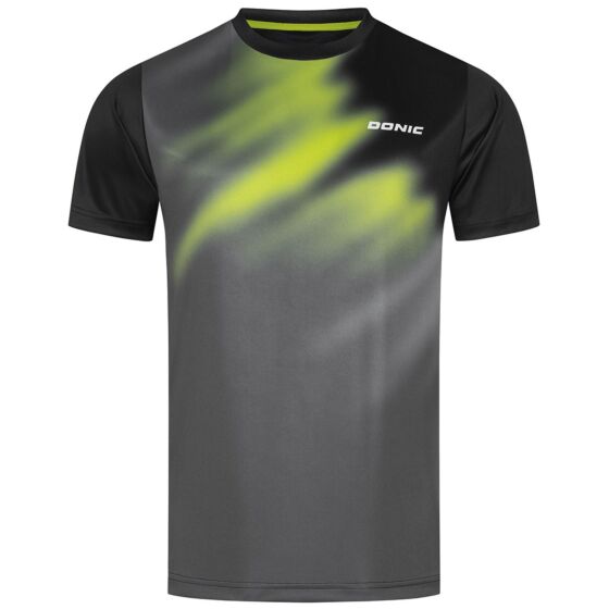 Sportswear - Donic T-Shirt Furious Black/Lime