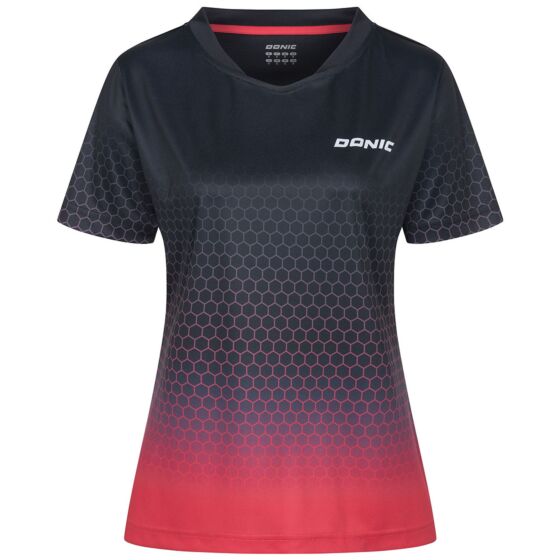 Sportswear - Donic Shirt Spider Lady Black/Pink