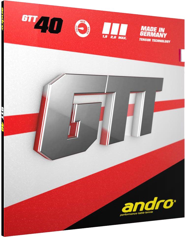 Table Tennis Rubber - Andro GTT 40