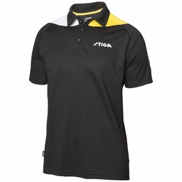 Sportswear - Stiga Shirt Pacific Black/Yellow/White